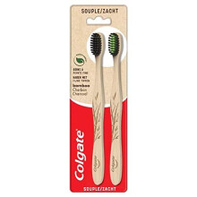 Colgate Bamboo Charcoal Soft Toothbrush 2pk