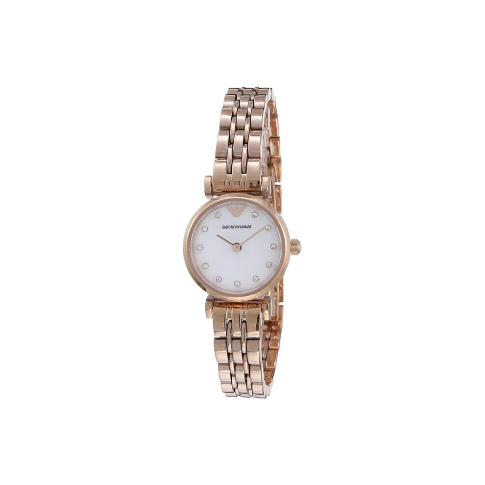 Emporio Armani AR11203 22 mm Rose Gold-Tone Watch for Womens, Stainless Steel