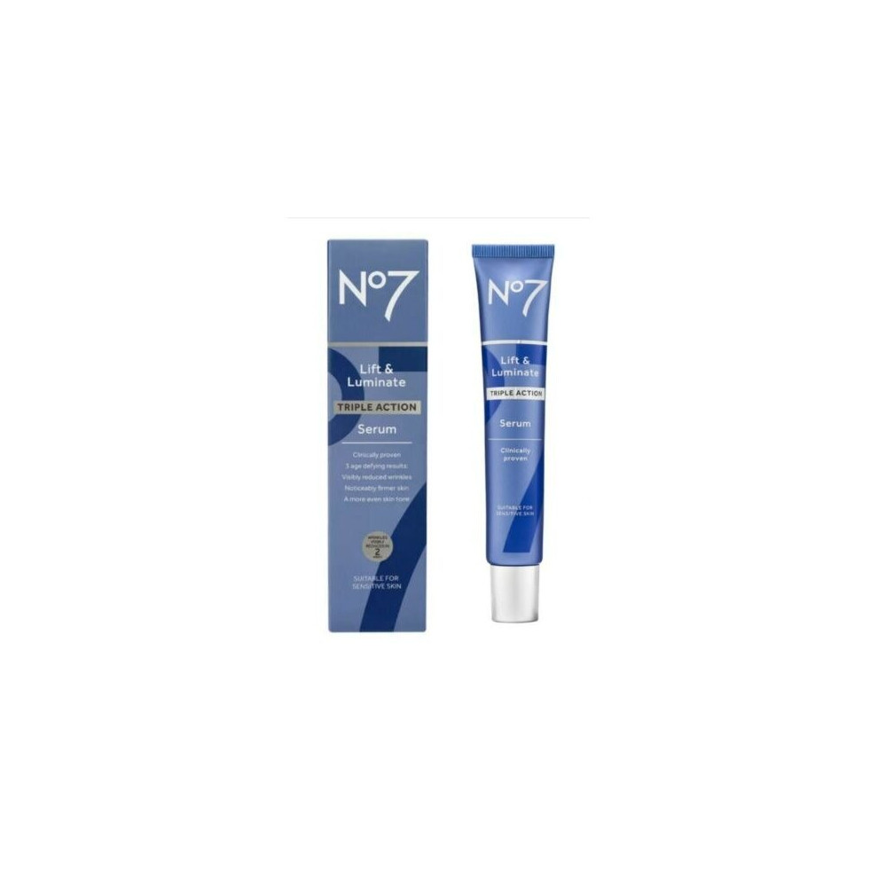 Boots No7 Dark No7 Lift & Luminate Triple Action Serum 50Ml