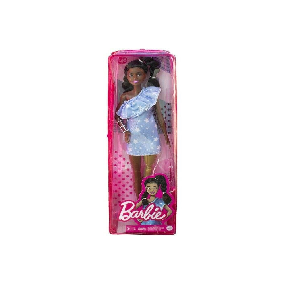 Barbie Fashionistas Black Afro American Doll Twisted Braids