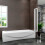 AICA Aica 1200x1400mm 5 Fold Folding Bath Shower Screen Door Panel 6