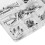 90 Sets M5 6-30mm Nickel Plating Phillips Chicago Binding Posts Stud Screws Rivet Button Bookbinding 5