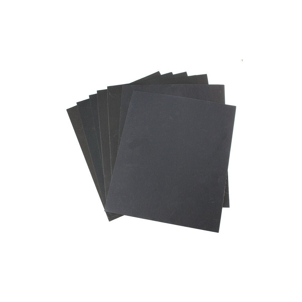 7pcs 230x280mm Sandpaper 400-1200 Grit Wet Dry Waterproof Sandpaper