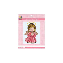 Girl Angel Tapestry Kit - 14cm x 18cm (5.5" x 7")