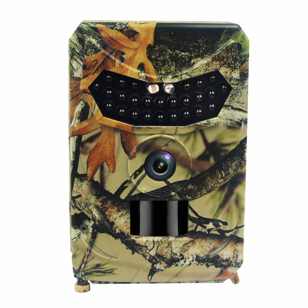 Hunting Camera Trail Cam Night Vision Infrared Heat Sensing 16MP Waterproof IP56 1s Trigger Time Recorder for Wildlife Outdoor Photography Monitoring