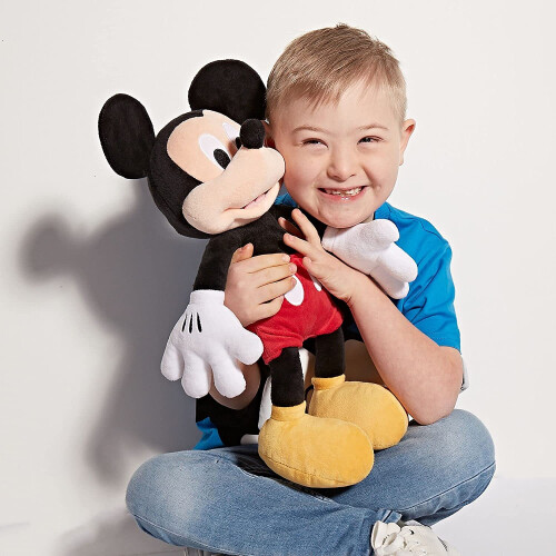 Disney Disney Store Mickey Mouse Medium Soft Plush Toy, 45cm/17", Iconic 1