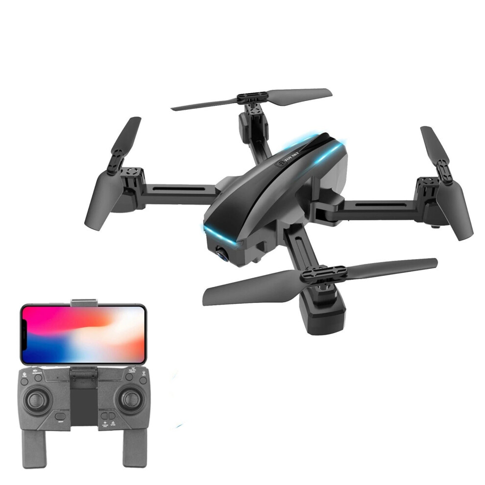 (#2, 1 Battery) WIFI FPV 4K Camera RC Drone Dual Gesture Photo/video Optical Flow Positioning Headless Mode Quadcopter