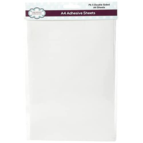 Creative Expressions Double-Sided Adhesive Sheets, Paper, A4