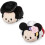 Disney DIS Mickey and Minnie Mouse ''Tsum Tsum Soft Plush Set - Mini - 3 1/2 2