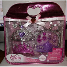 Dream Dazzler deluxe tiara tote - includes Dress up Princess Tiaras