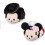 Disney DIS Mickey and Minnie Mouse ''Tsum Tsum Soft Plush Set - Mini - 3 1/2 5