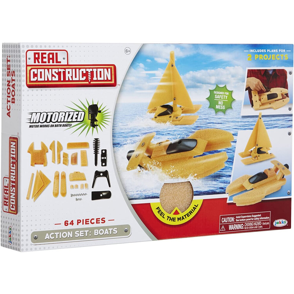 Real Construction Action Boat Set by Real Construction