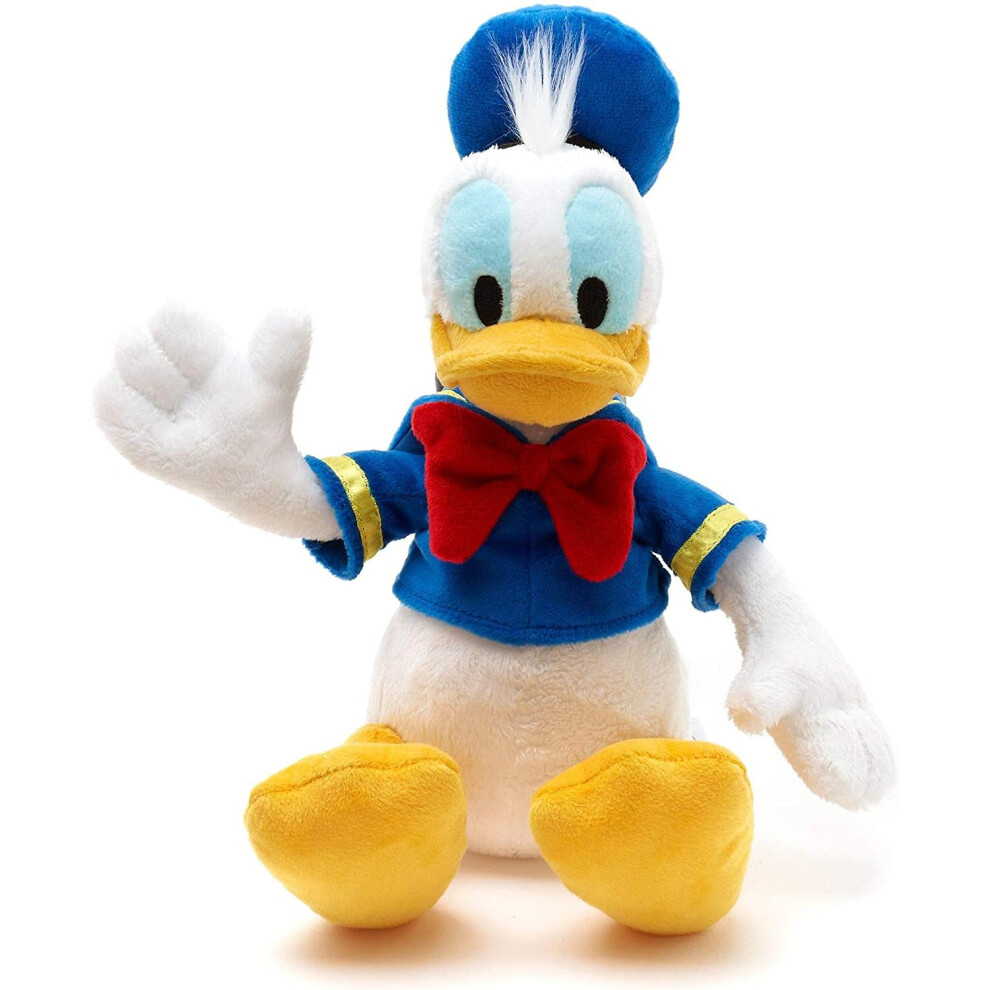 Disney Store Donald Duck Small Soft Plush Toy, 32cm/12, Cuddly Classic