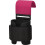 (Pink) RDX Weight Lifting Hooks Straps Pair Training Wrap 9