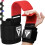(Red) RDX Weight Lifting Hooks Straps Pair Training Wrap 1