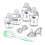 Tommee Tippee Tommee Tippee Newborn Baby Bottles Starter Set 2 x 150 and 260ml Teats Soothers 8