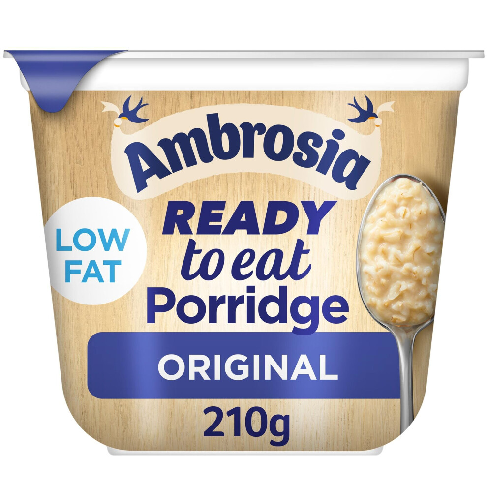 Ambrosia Ready To Eat Porridge Original - 6x210g