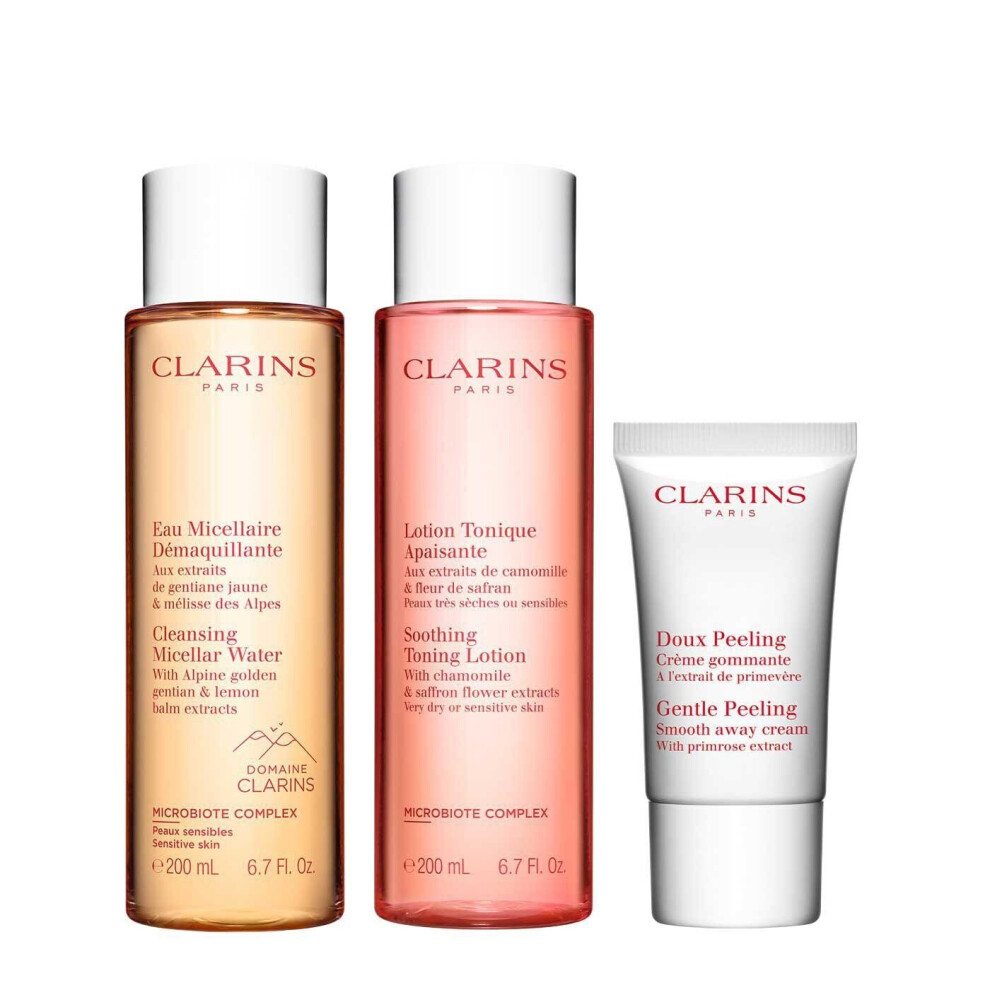 Clarins Sets Perfect Cleansing Dry Skin