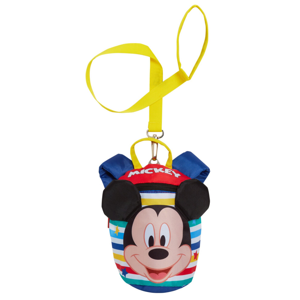 Mickey Mouse Backpack With Reins Disney Detachable Safety Harness Nursery Bag