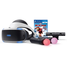 PlayerO Play-Station VR Marvel's Iron Man VR Bundle: Play-Station VR Headset, Camera, 2 Move Motion Controllers, Marvel's Iron Man VR Digital .. - Refurbished