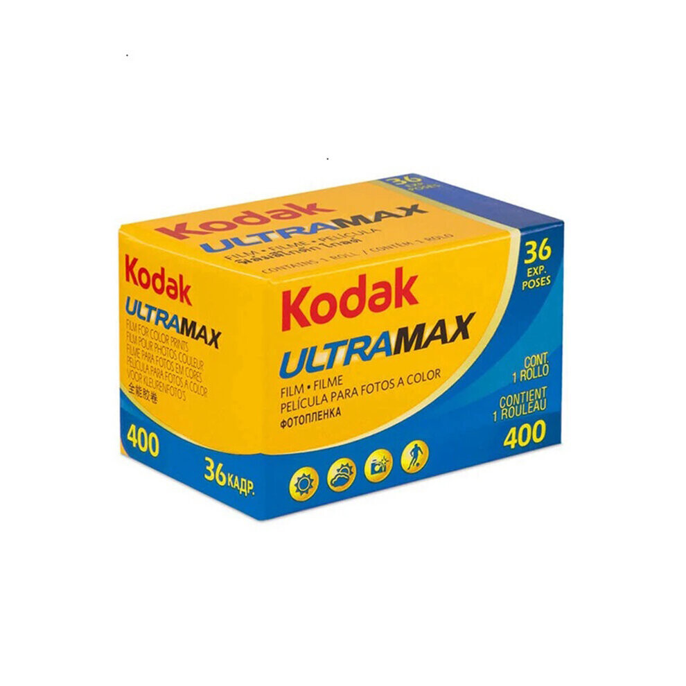 Kodak UltraMax 400 Color Negative Film (35mm Roll Film, 36 Exposures)