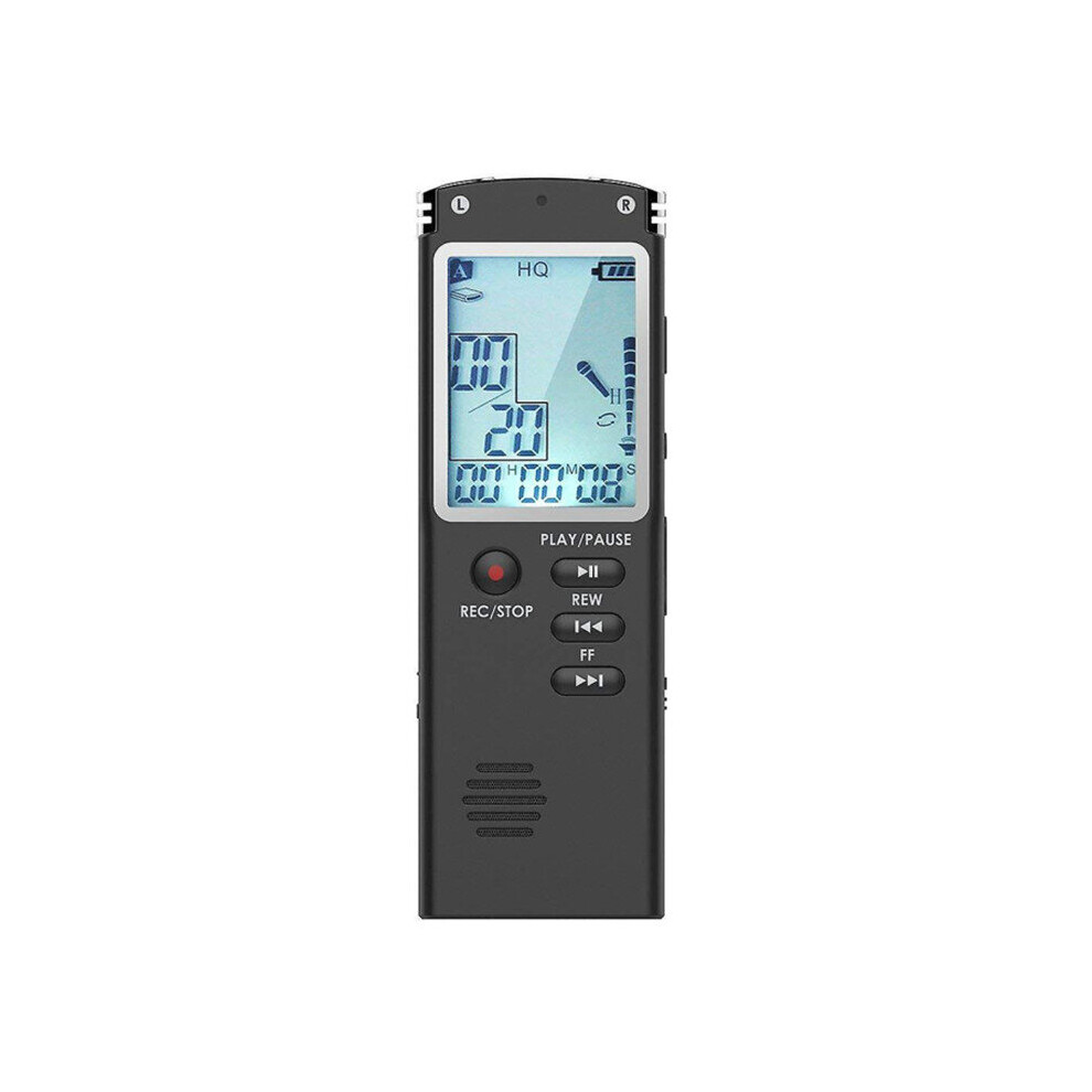 (8G) Digital Voice Recorder 32g Voice Activated Mini Spy Sound Audio Recorder Palyback Dictaphone-image-OPC-P9B96CS-NEW