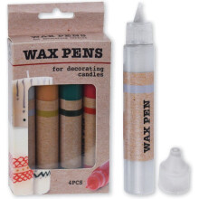 Wax Pen Crayons Liners Candle Decorating Water Based Colour Christmas Decoration