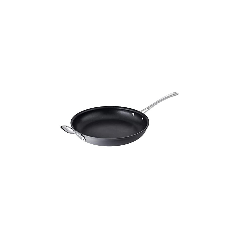 Cuisinart 6422-30H Contour Hard Anodized 12-Inch Open Skillet with Helper Handle
