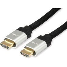 Cabo HDMI - EQUIP - Ultra Alta Velocidade - 1,0m - Preto - Suporte 8K