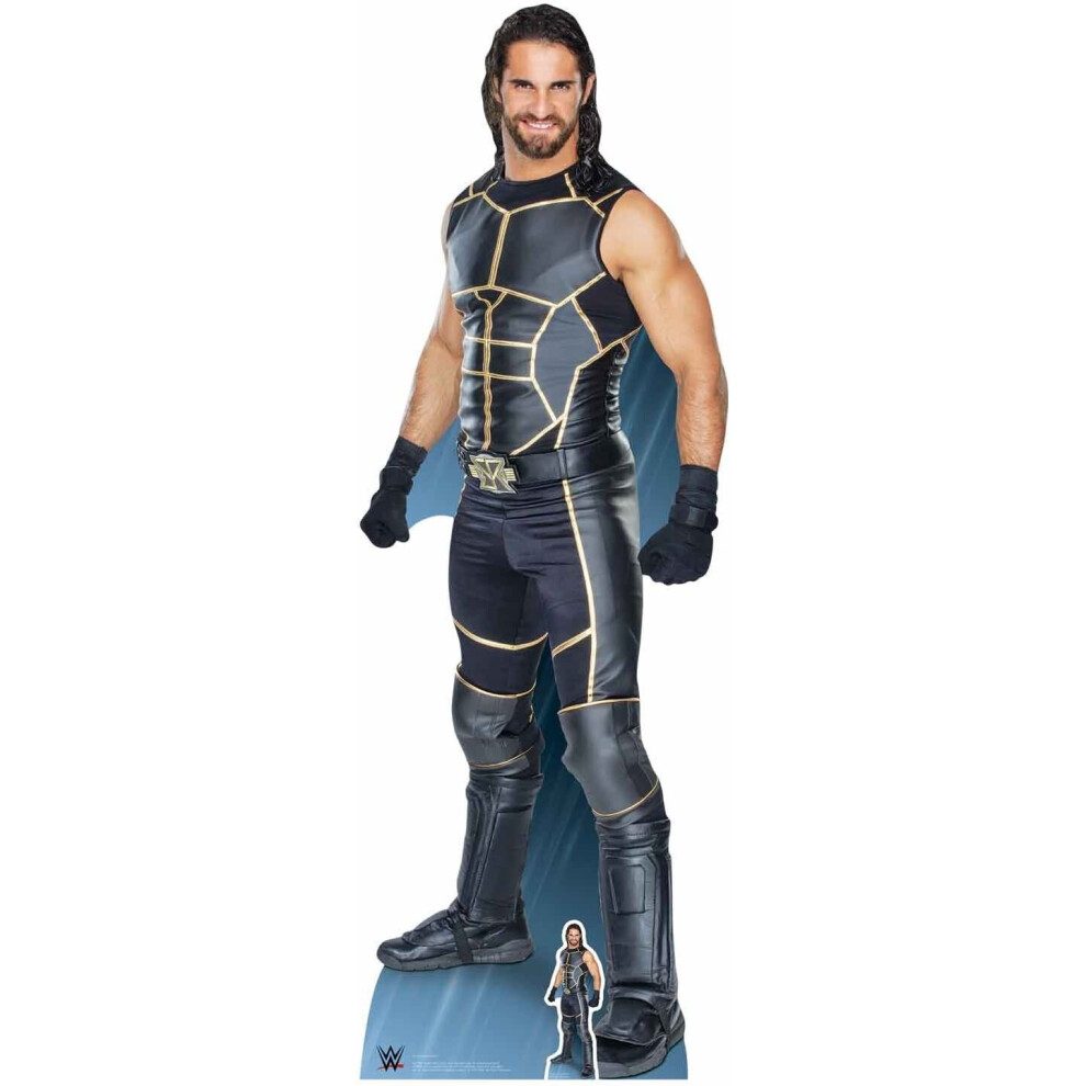 Seth Rollins (WWE) Official Lifesize + Mini Cardboard Cutout