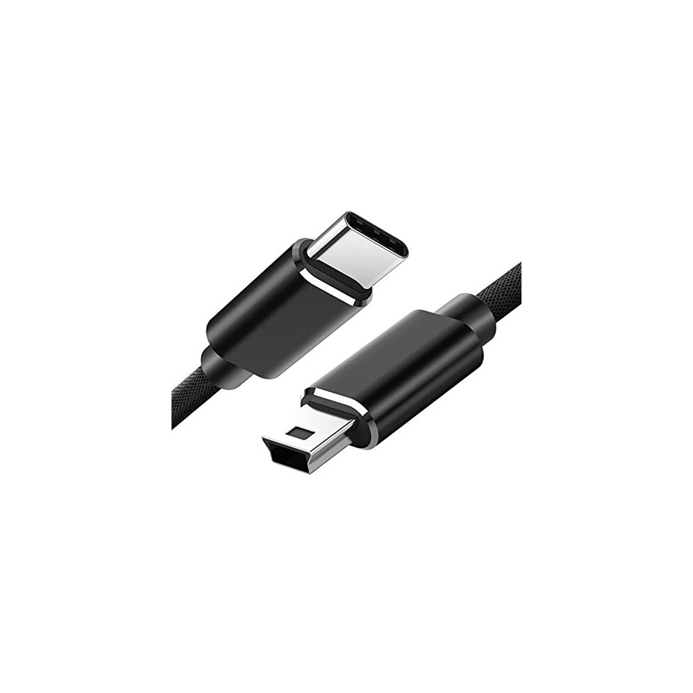 Mini USB to USB C Cable,HIIRII USB C to Mini USB 3FT Cable Charging Cord for MP3 Player, Dash Cam, Digital Camera, GPS...