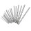 (10pcs) Hand Drill Set Pin Vise Mini Drill with Twitst Drill Bits for Craft Carving DIY 10