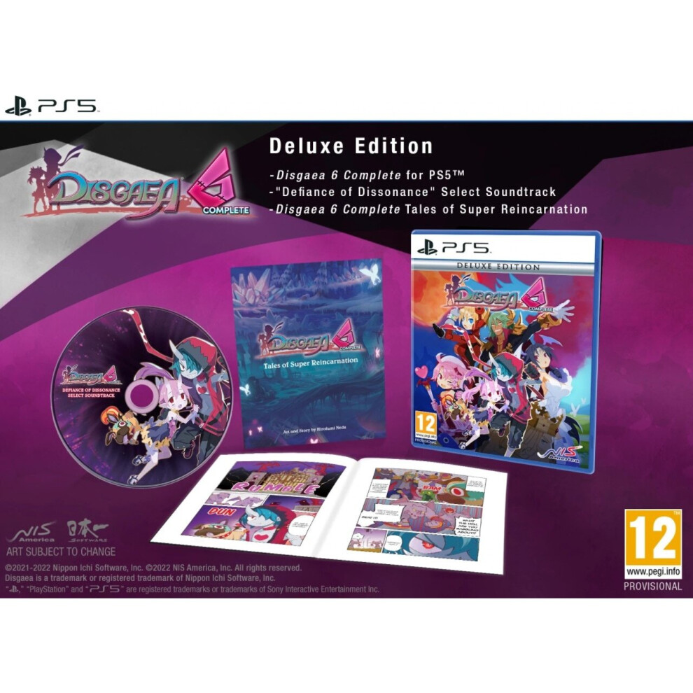 Disgaea 6 Complete Deluxe Edition Ps5 Game 810023039167