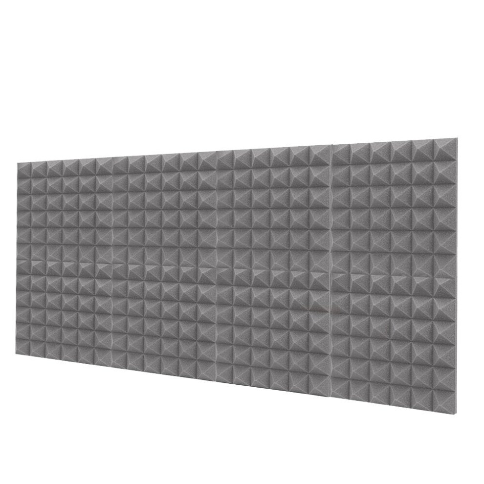 (Grey) Soundproof Foam Egg Profile Sound Absorbent Acoustic Panel Noise Absorption
