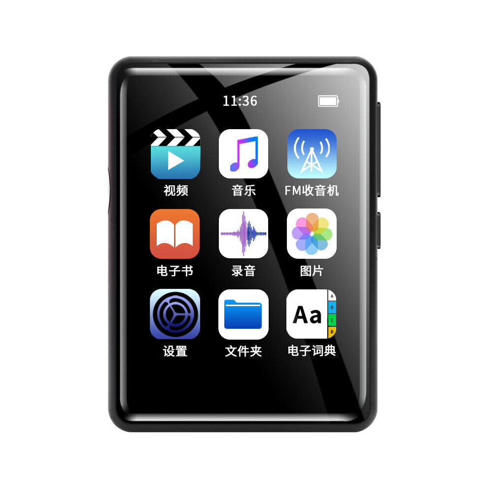 Portable Music Video Player 2.4 Inch bluetooth Full Touch Screen HiFi Lossless Sound MP3 MP4