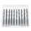 GreenZech 10pcs 3.175*22mm 2 Flutes Milling Cutter CNC Cutting Tool Parts 8