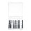 GreenZech 10pcs 3.175*22mm 2 Flutes Milling Cutter CNC Cutting Tool Parts 6