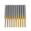 10pcs 1.8mm Titanium Coated Engraving Milling Cutter Carbide End Mill 3