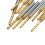 10pcs 1.8mm Titanium Coated Engraving Milling Cutter Carbide End Mill 8