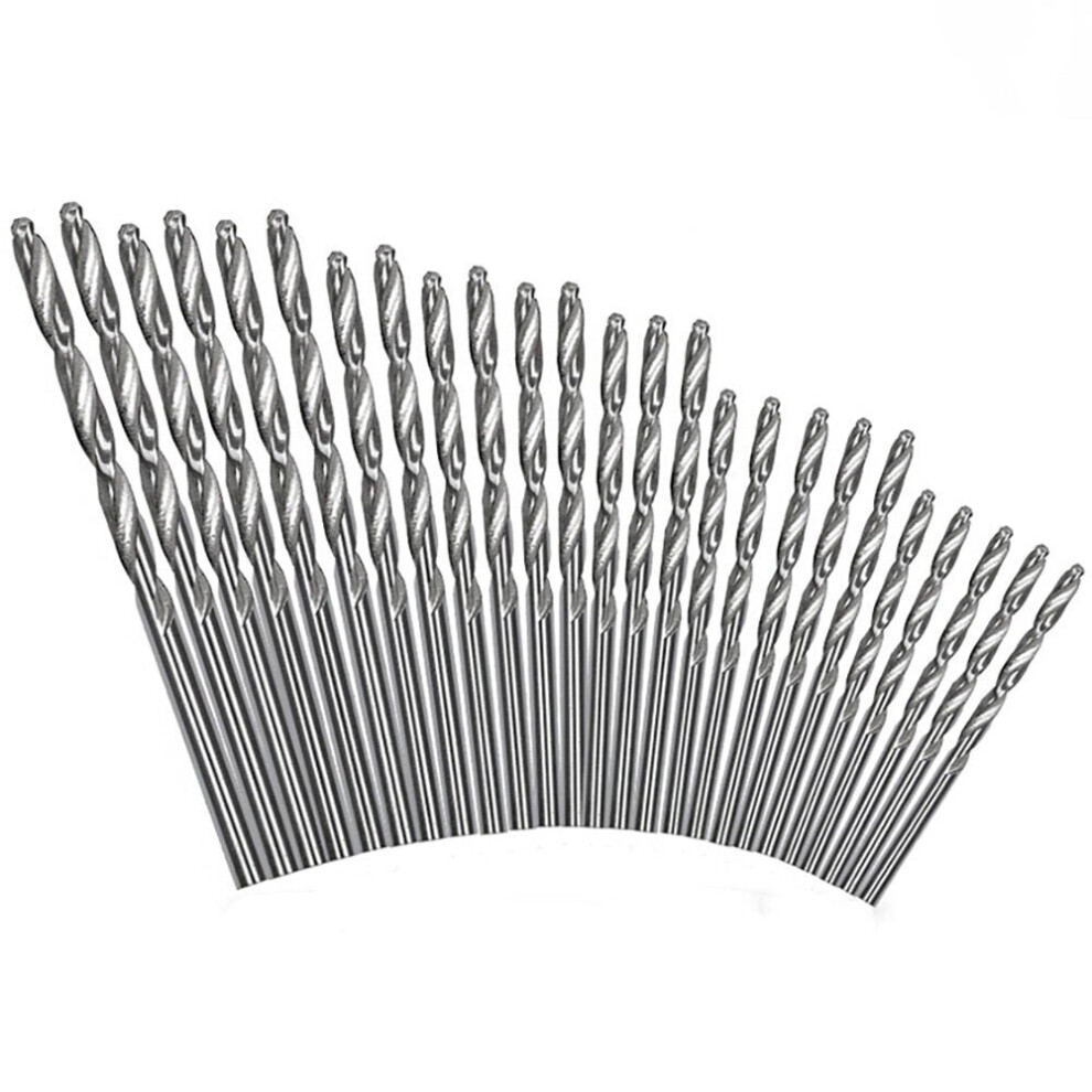 (25pcs) 10pcs 0.5-3.0mm Drill Bit HSS Round Shank Twist Tools For Woodworking Repair Tool