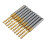 10pcs 1.8mm Titanium Coated Engraving Milling Cutter Carbide End Mill 4