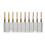 10pcs 1.8mm Titanium Coated Engraving Milling Cutter Carbide End Mill 9