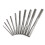 GreenZech 10pcs 3-12mm HSS Machine Reamer Set H7 Straight Shank Milling Chucking 2
