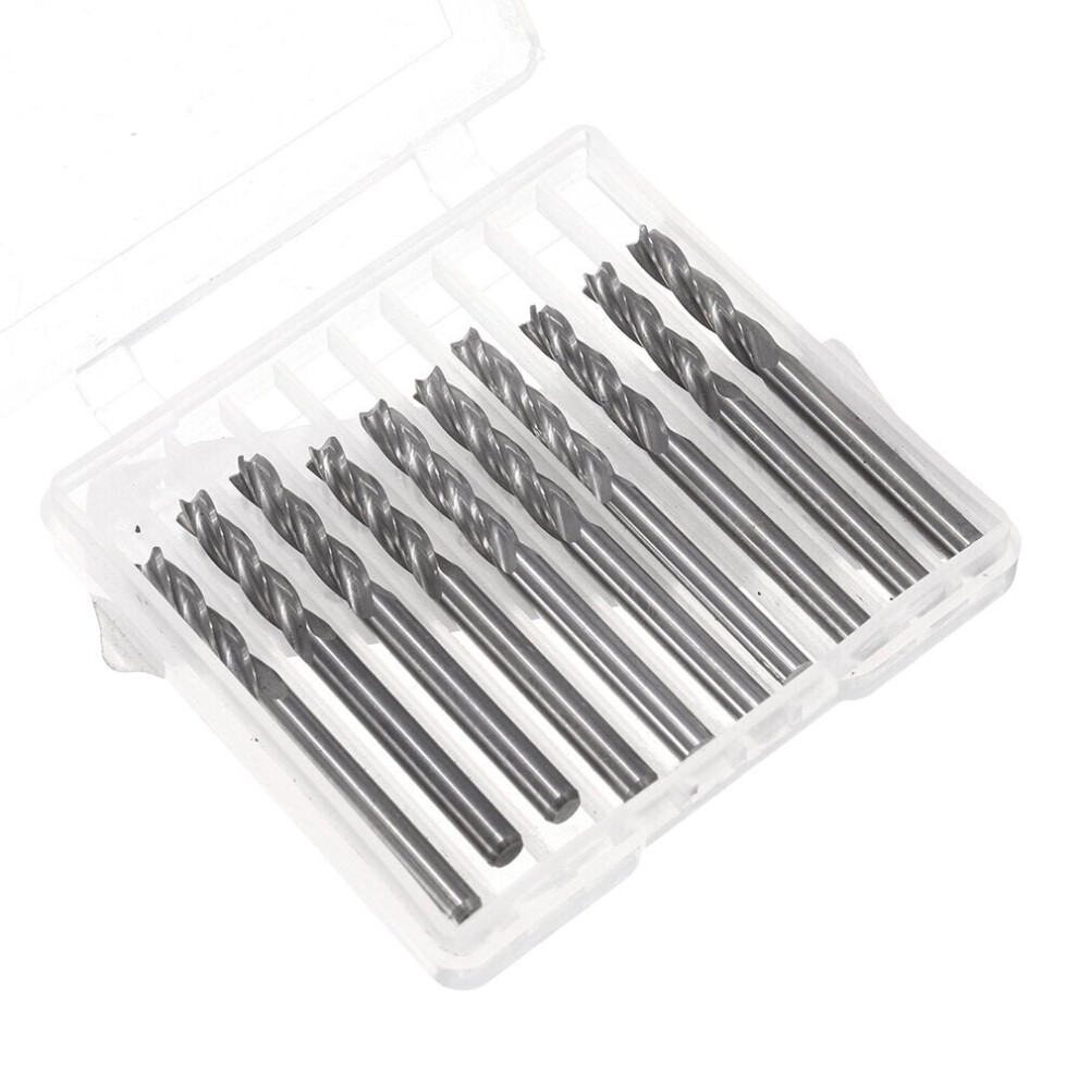 10Pcs 4 Flutes 3.175*17Mm Milling Cutter Carbide End Mill Cnc Cutting Tool 6112211907390