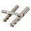 GreenZech 3pcs HSS Straight Shank End Mill Cutter 4 Flute 8/10/12mm CNC Tool 8