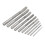 GreenZech 10pcs 3-12mm HSS Machine Reamer Set H7 Straight Shank Milling Chucking 8
