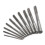 GreenZech 10pcs 3-12mm HSS Machine Reamer Set H7 Straight Shank Milling Chucking 4