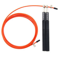 (Black) Speed Jump Skipping Rope Ultra speed Ball Bearing Steel Wire Boxing Gym Fitness Training