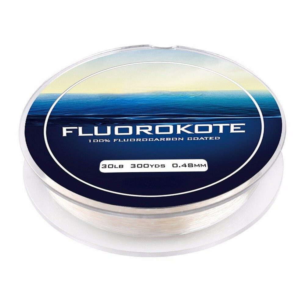 (5) 274m Fluorocarbon Coating Fishing Line 0.18-0.48mm 4-30LB Carbon Fiber Leader Line Fishing Lines Pesca