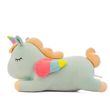 (Green, 30cm) Soft Stuffed Unicorn Pillow Plush Doll Sofa Toys
